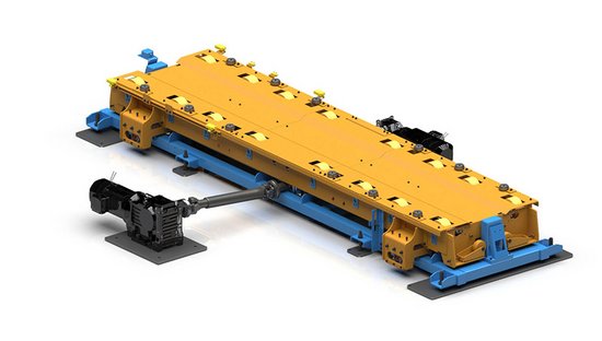 Strokes ranging from 100&nbsp;mm to 150&nbsp;mm are possible with the scissor lift table.